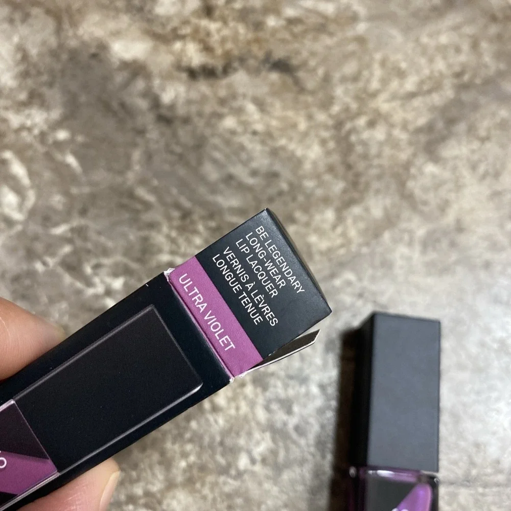 Smashbox Be Legendary Long Wear Lipstick Lip Lacquer Ultra Violet New Boxed